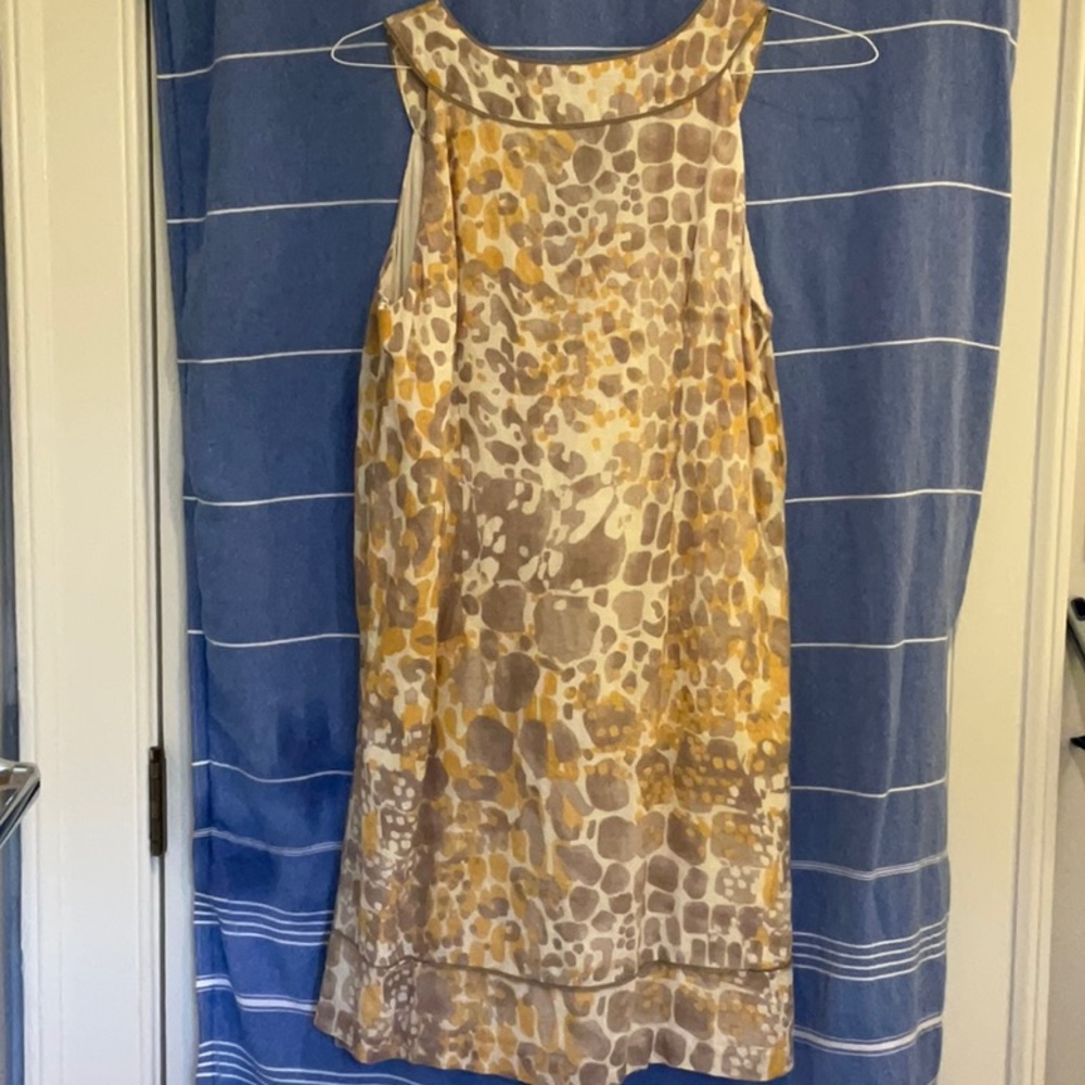 LOFT Animal Print Dress - Picture 4 of 5